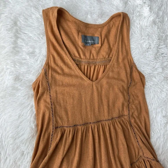 Anthropologie Tiered Ladder Lace Top - Picture 2 of 10